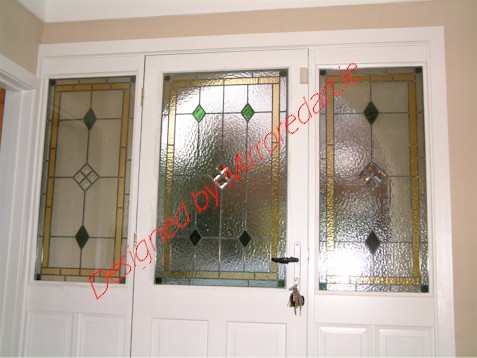 Geometrical stained glass GEO(B)m